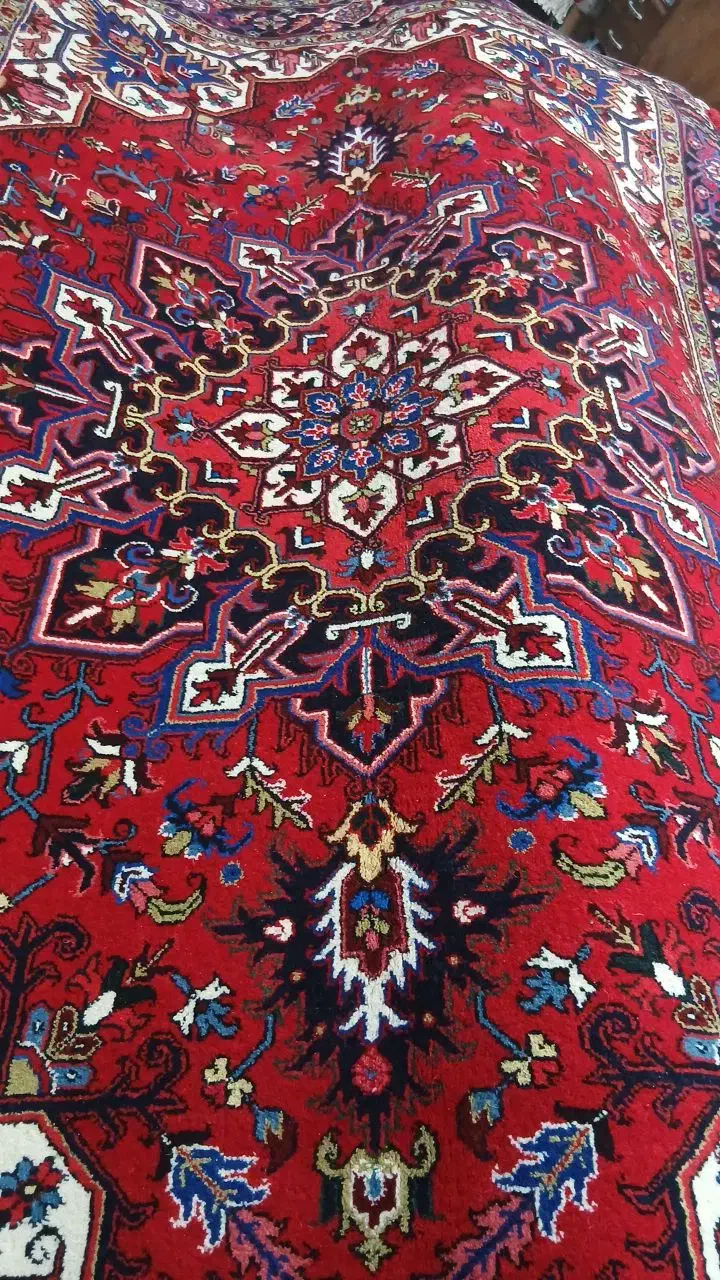 قای شش متری|فرش|میانه, |دیوار