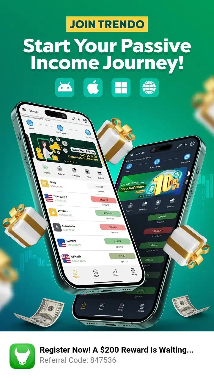 بونوس 100دلاری برای ترید|کارت هدیه و تخفیف|تهران, آبشار|دیوار