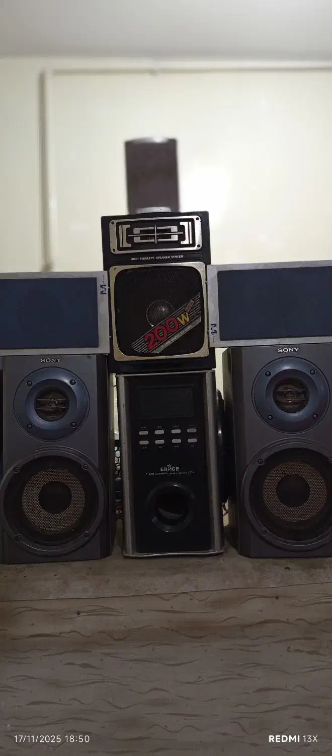 مقداری باند با کیفیت|سیستم صوتی خانگی|دورود, |دیوار