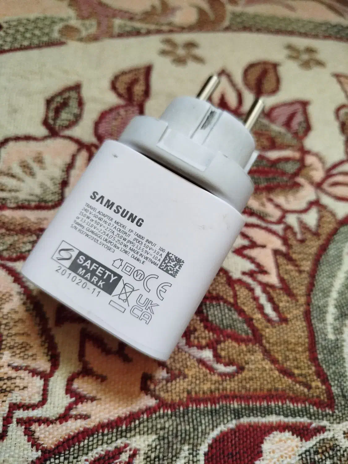 شارژر 25وات سامسونگ ویتنام|لوازم جانبی موبایل و تبلت|مشگین شهر, |دیوار