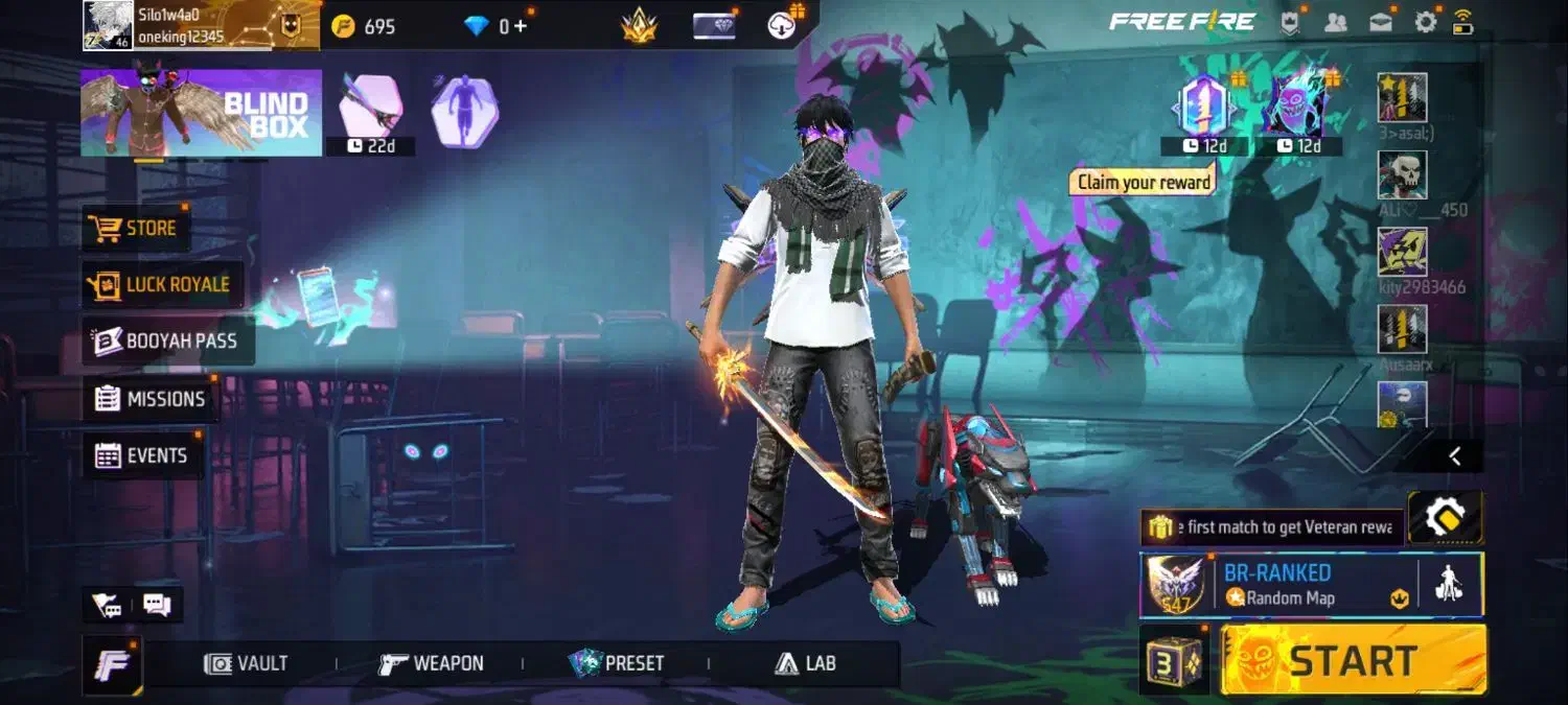 اکانت فری فایر طاق هم داریم|کنسول، بازی ویدئویی و آنلاین|زابل, |دیوار