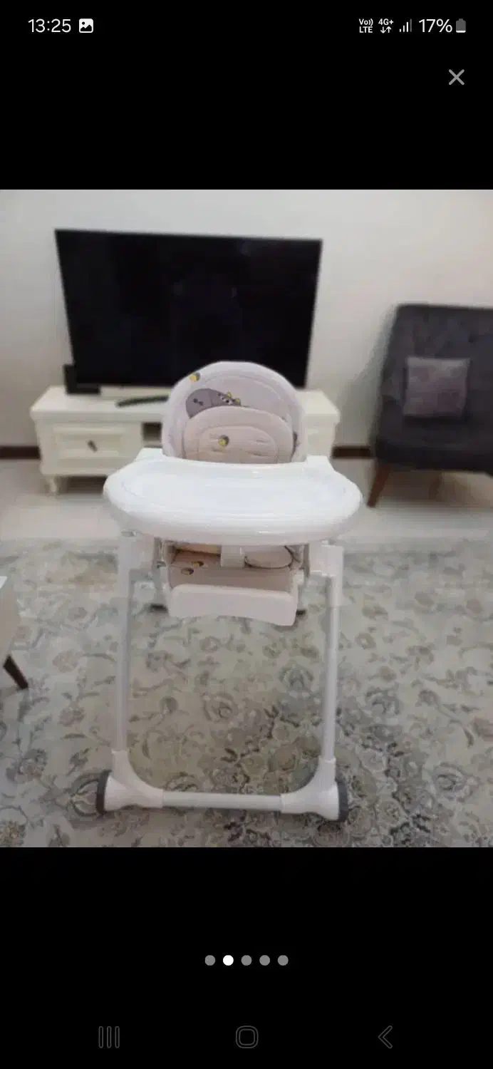 صندلی غذا کودک از ۶ماهگی هپی بی بی ایرانی سالم|تخت و صندلی بچه|تهران, زرکش|دیوار