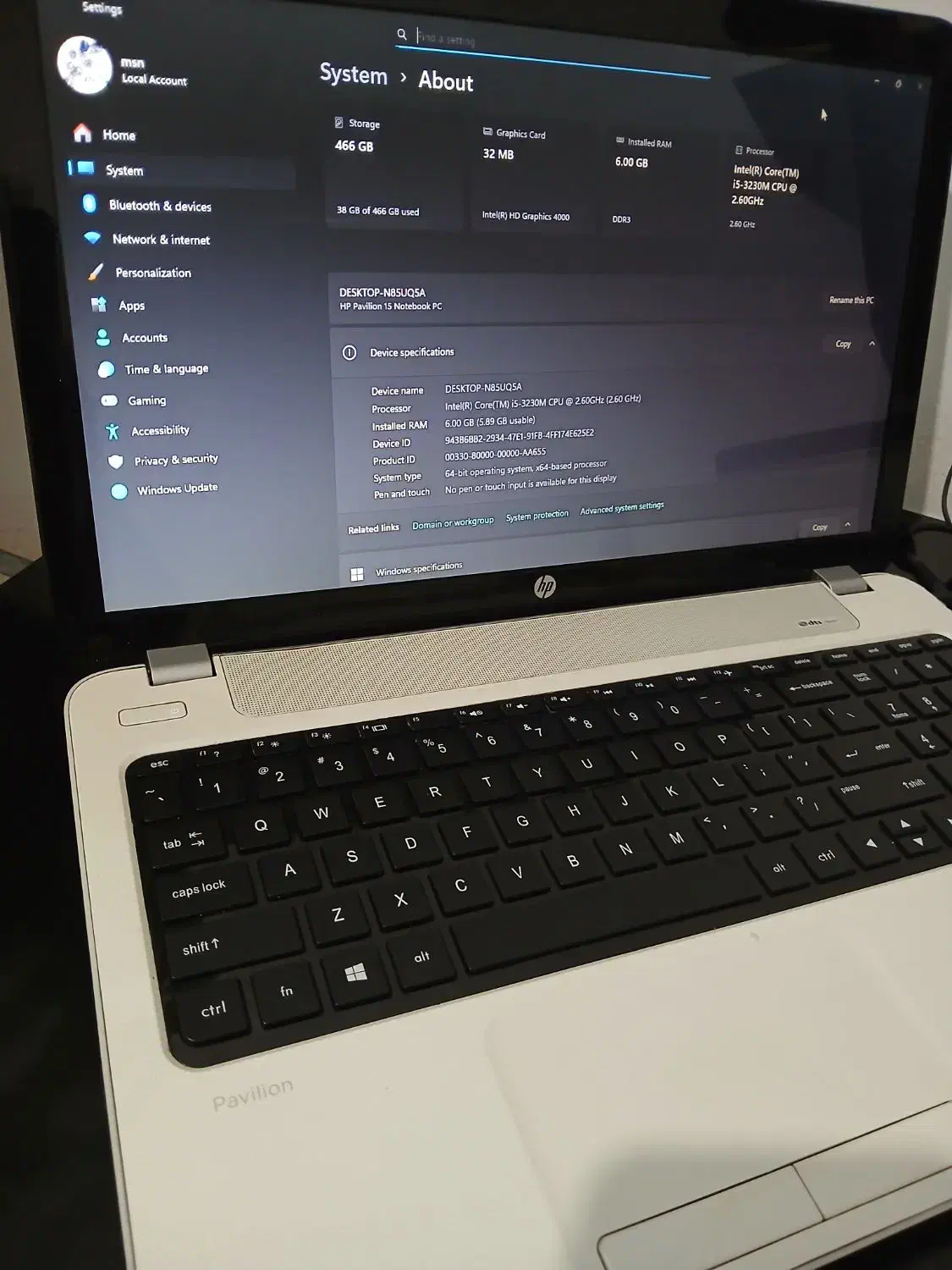 لپتاپ hp|رایانه همراه|پاکدشت, شهرک انقلاب|دیوار