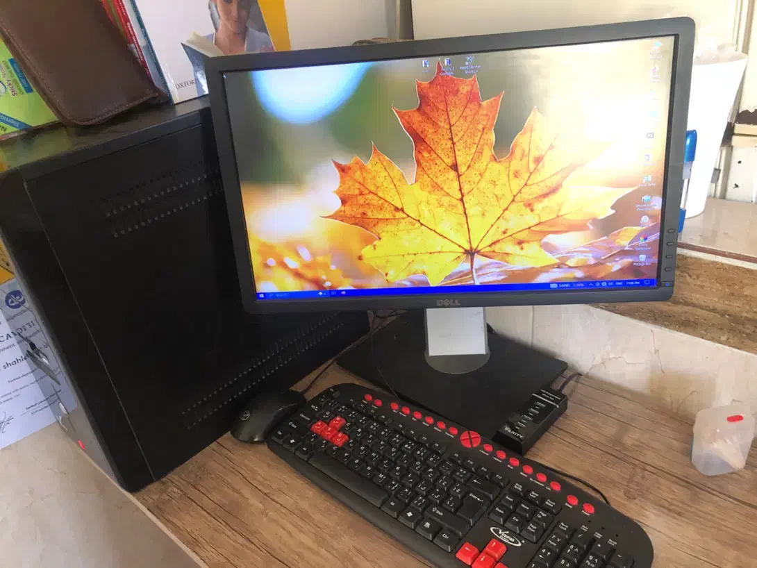 کامپیوتر کامل گرافیک 2 رم 6 با کلی بازی|رایانه رومیزی|بانه, |دیوار