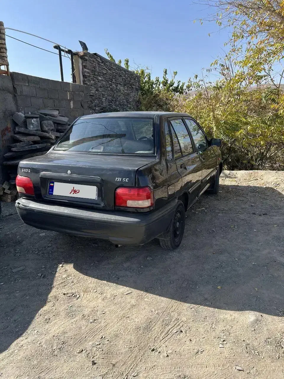 پراید مشکی|خودرو سواری و وانت|تربت جام, شهرک آزادگان|دیوار