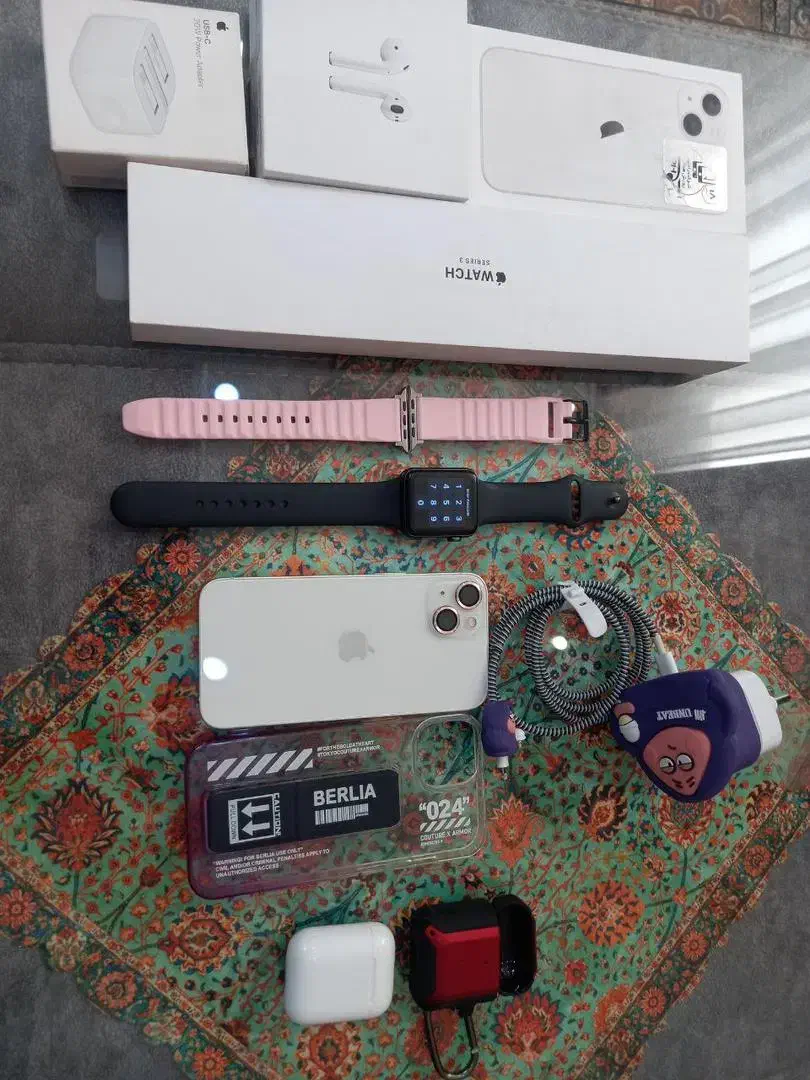 آیفون13 با ایرپاد وساعت وکلگی|موبایل|فردیس, فردیس|دیوار