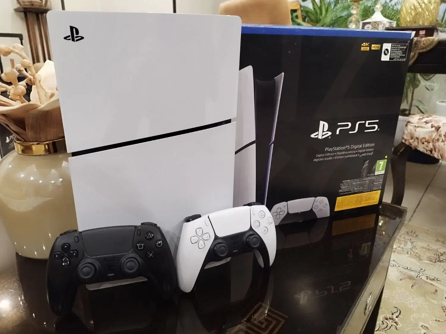 پلی استیشن ۵ اسلیم دیجیتال ۱ ماه کار کرده|کنسول، بازی ویدئویی و آنلاین|کرج, گوهردشت|دیوار