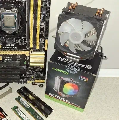 فن کولر گیمینگ گرین notus-100 argb|قطعات و لوازم جانبی رایانه|رشت, استادسرا|دیوار