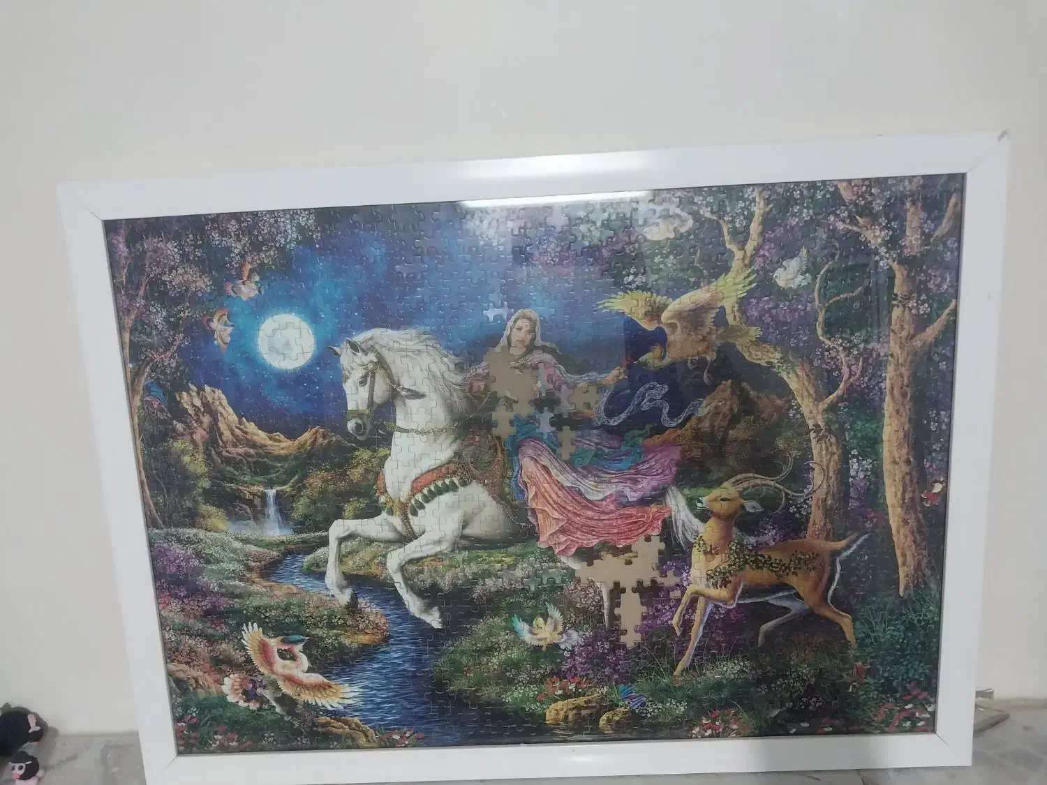 قاب عکس پازل|تابلو، نقاشی، عکس|خمینی‌شهر, |دیوار