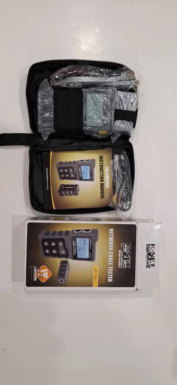 تستر شبکه K-Net Plus KP-T80|مودم و تجهیزات شبکه|رباطکریم, رباطکریم|دیوار