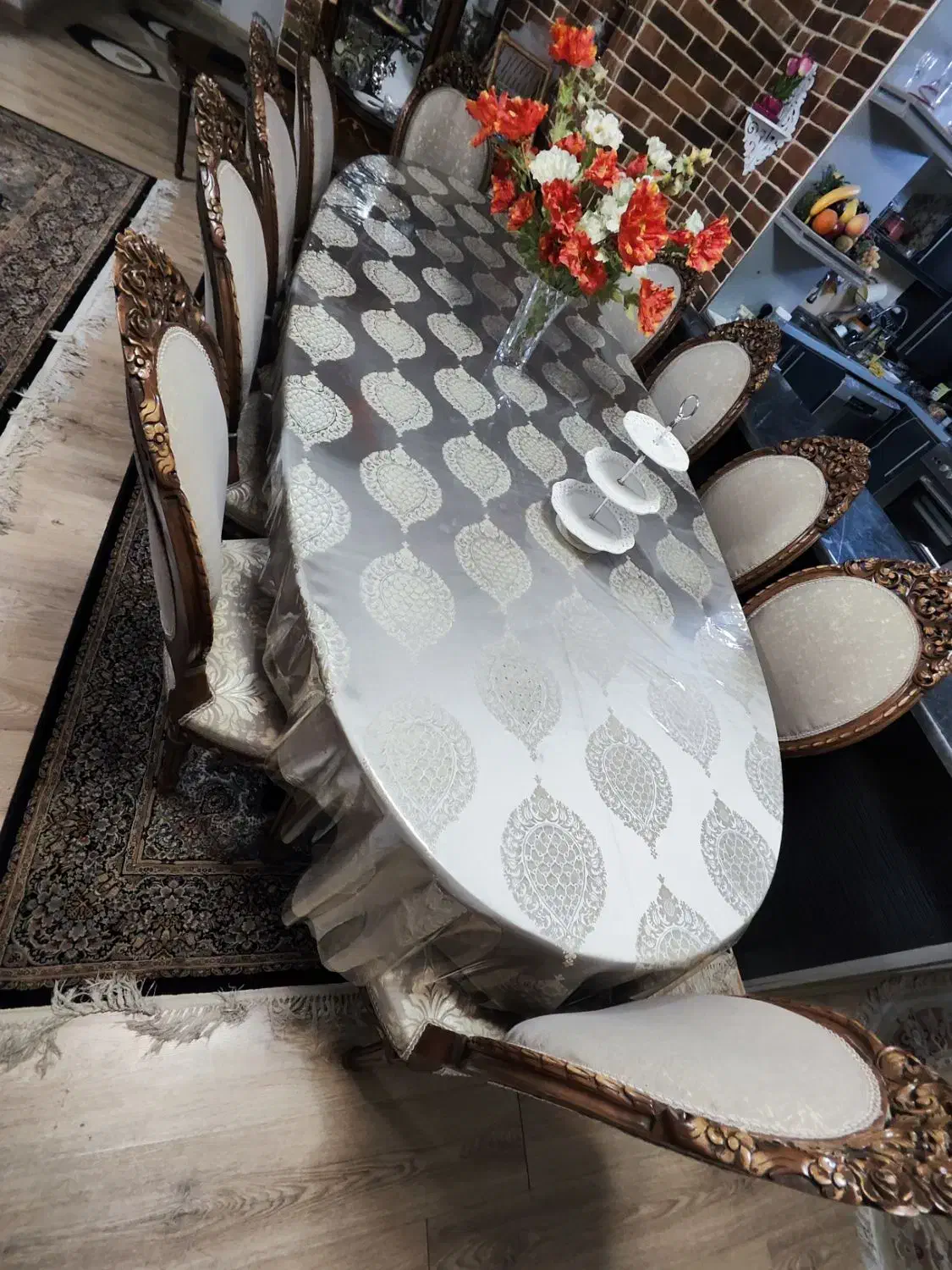 ست مبلمان 9نفره و ناهار خوری ده نفره|مبلمان خانگی و میز عسلی|شیراز, شهرک استقلال|دیوار