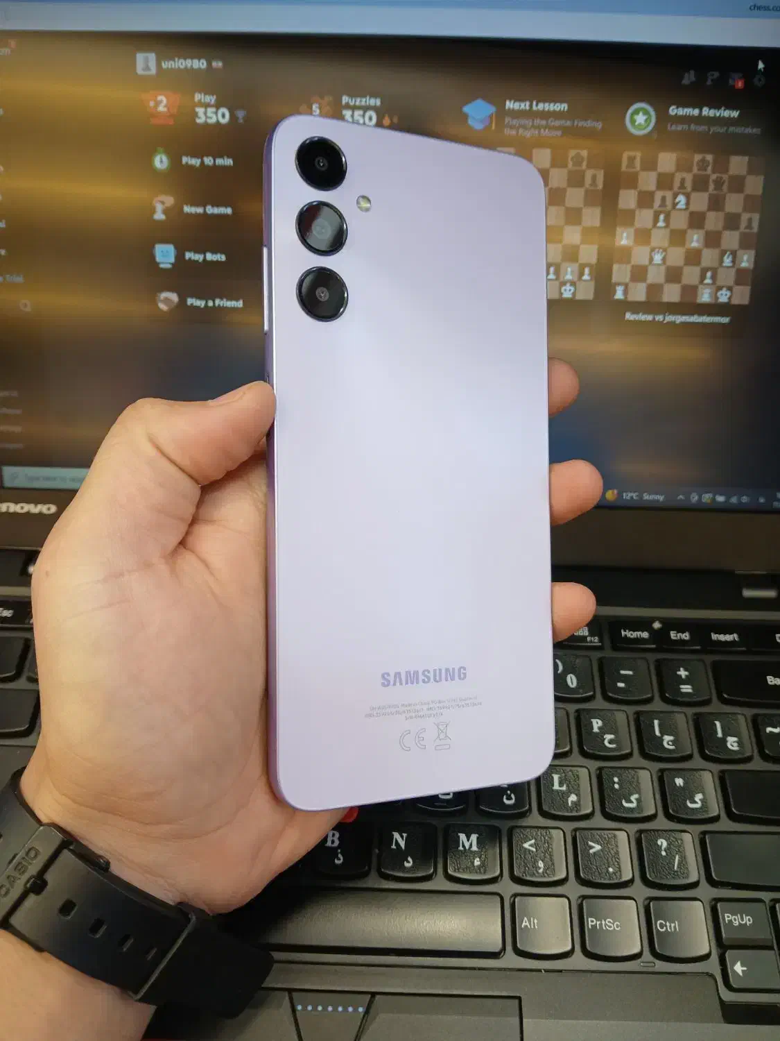 A05s 128/6 بنفش|موبایل|نجفآباد, بازار|دیوار