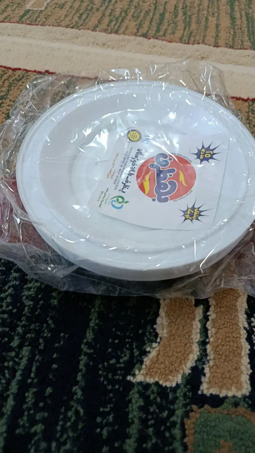 طروف یکبارمصرف|ظروف نگهدارنده، پلاستیکی، یکبارمصرف|شوشتر, |دیوار