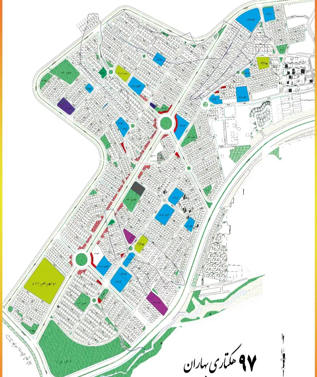 فروش فوری سه قطعه ۱۴۰ و ۱۷۵ و ۱۷۵ متر/ فاز۳ بهاران|فروش زمین و ملک کلنگی|مریوان, |دیوار
