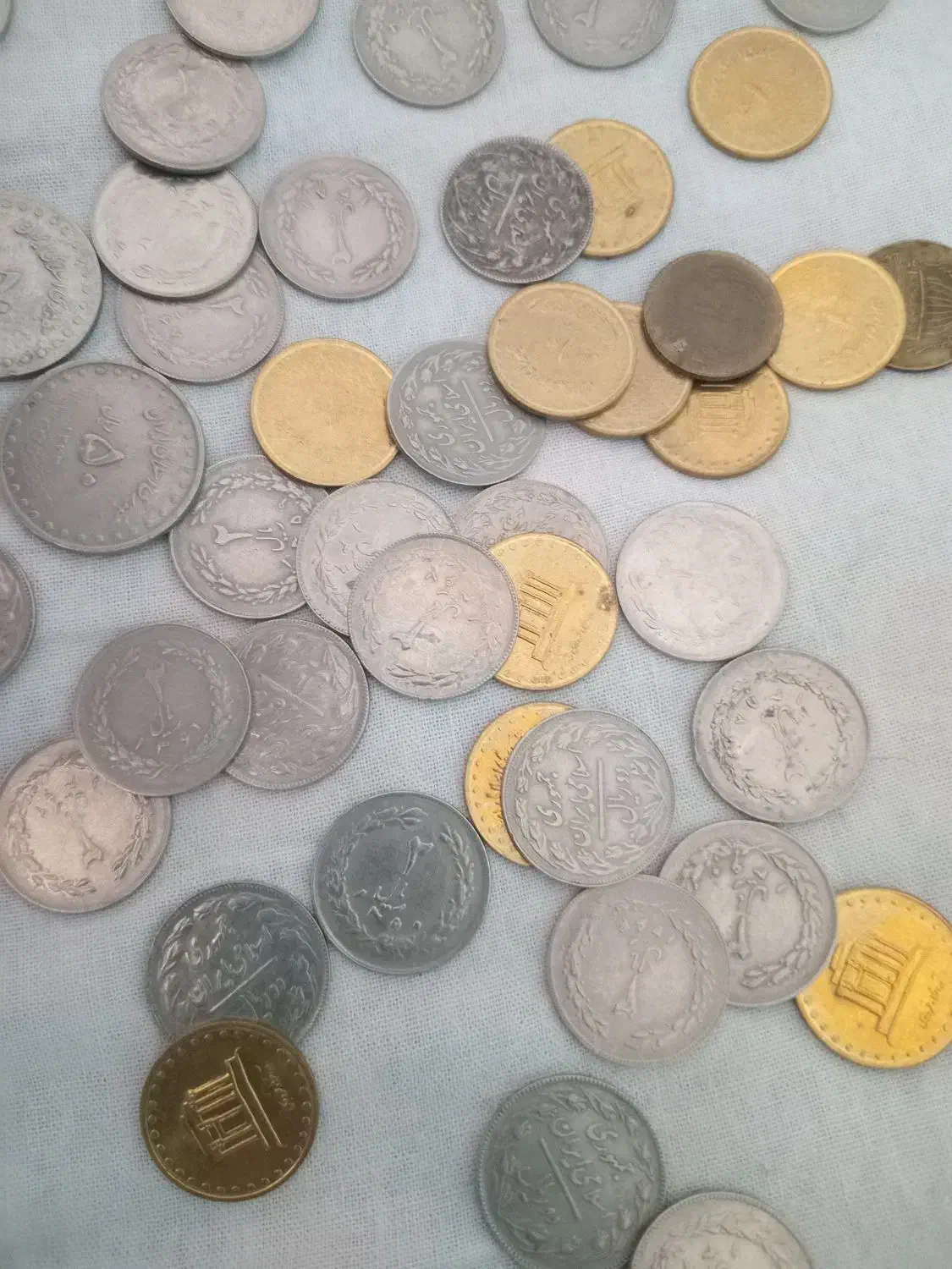 سکه قدیمی دهه ۵۰و ۶۰|کلکسیون سکه، تمبر، اسکناس|پردیس, فاز ۵|دیوار