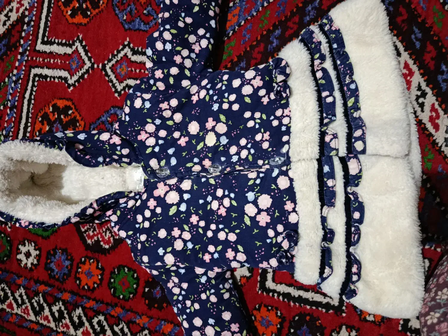 کاپشن دخترونه تا 4سال|کفش و لباس بچه|بجنورد, |دیوار