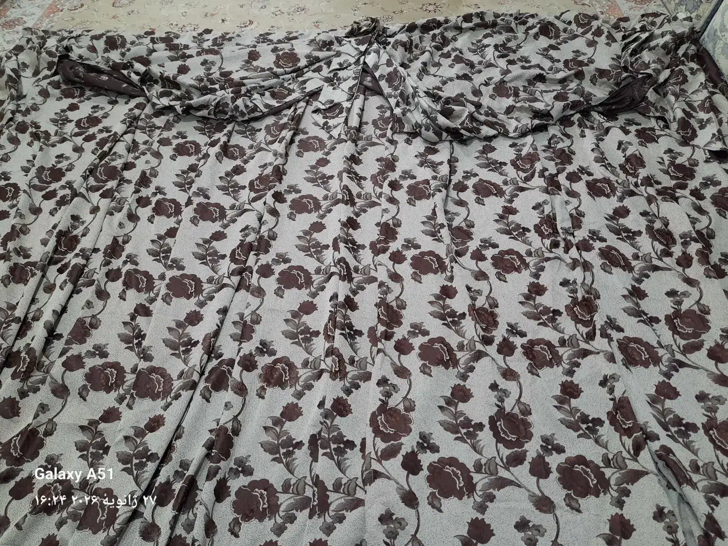 پرده نو|پرده، رانر، رومیزی|هلالی, |دیوار