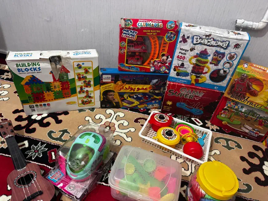 22 تکه اسباب بازی نو و سالم یکجا|اسباببازی|شیراز, شهرک مطهری|دیوار