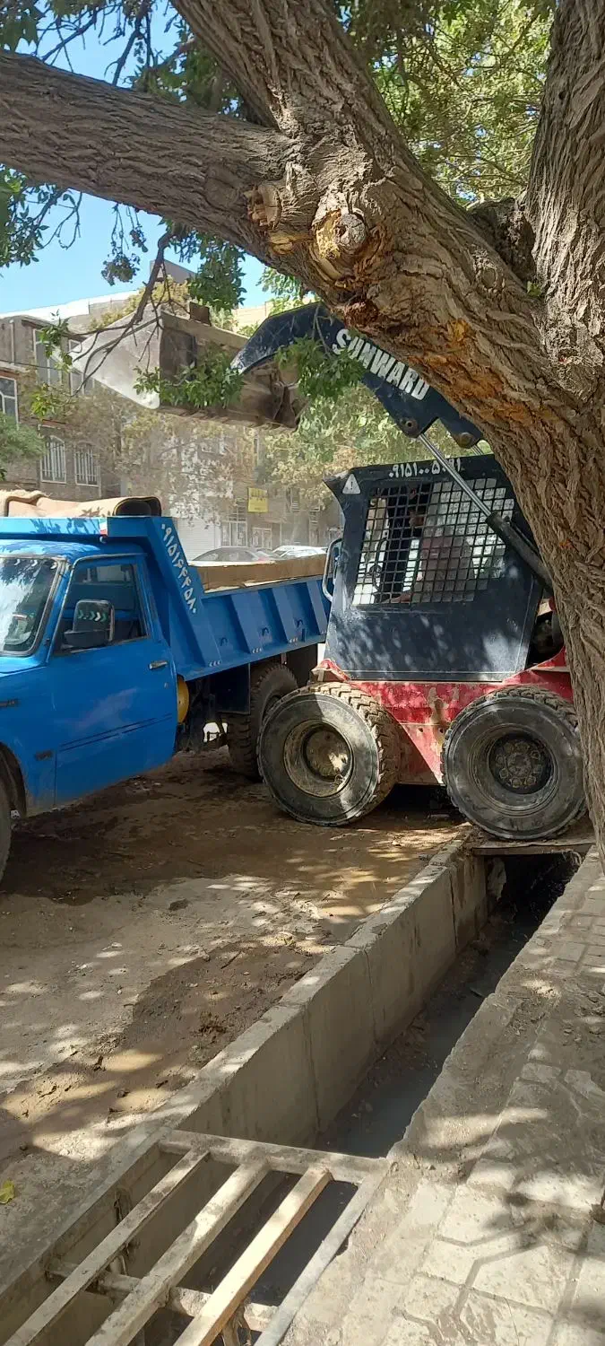 حمل خاک ونخاله،مصالح ساختمانیبانیسانکمپرس|خدمات حمل و نقل|مشهد, کوی سیدی|دیوار