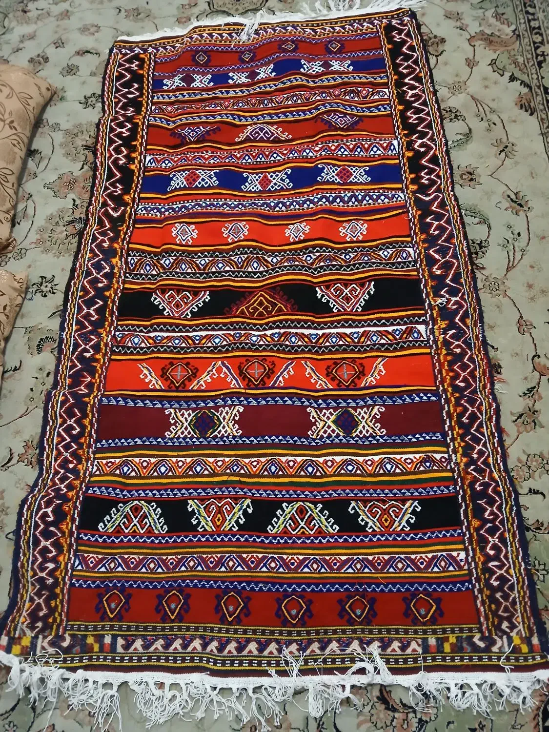 گلیم دستبافت|گلیم، جاجیم، گبه|مشهد, نظام دوست|دیوار