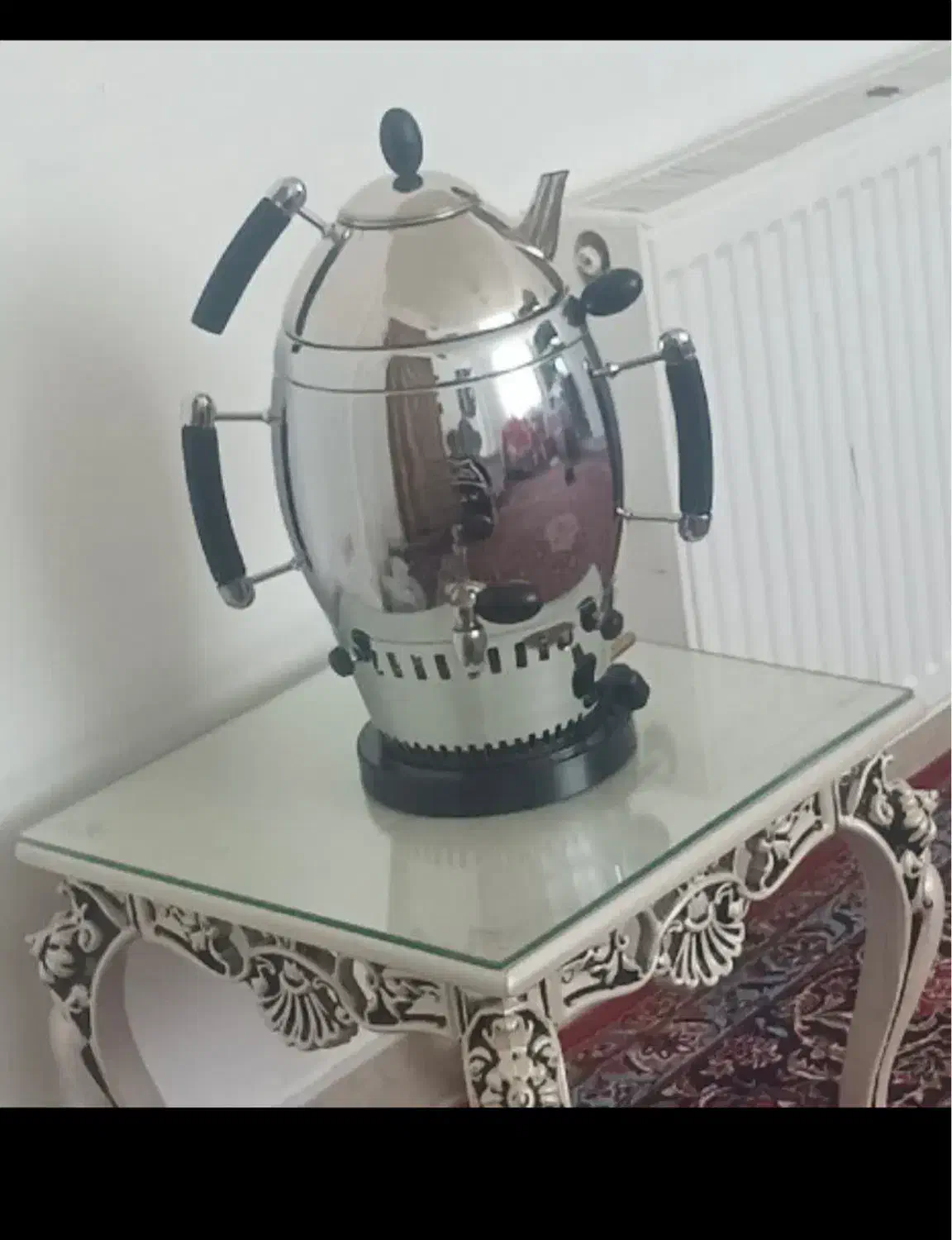 سماور گازی استیل مدل تابان نو همراه با کارتن|سماور، چای‌ساز، قهوه‌ساز|قم, انسجام|دیوار