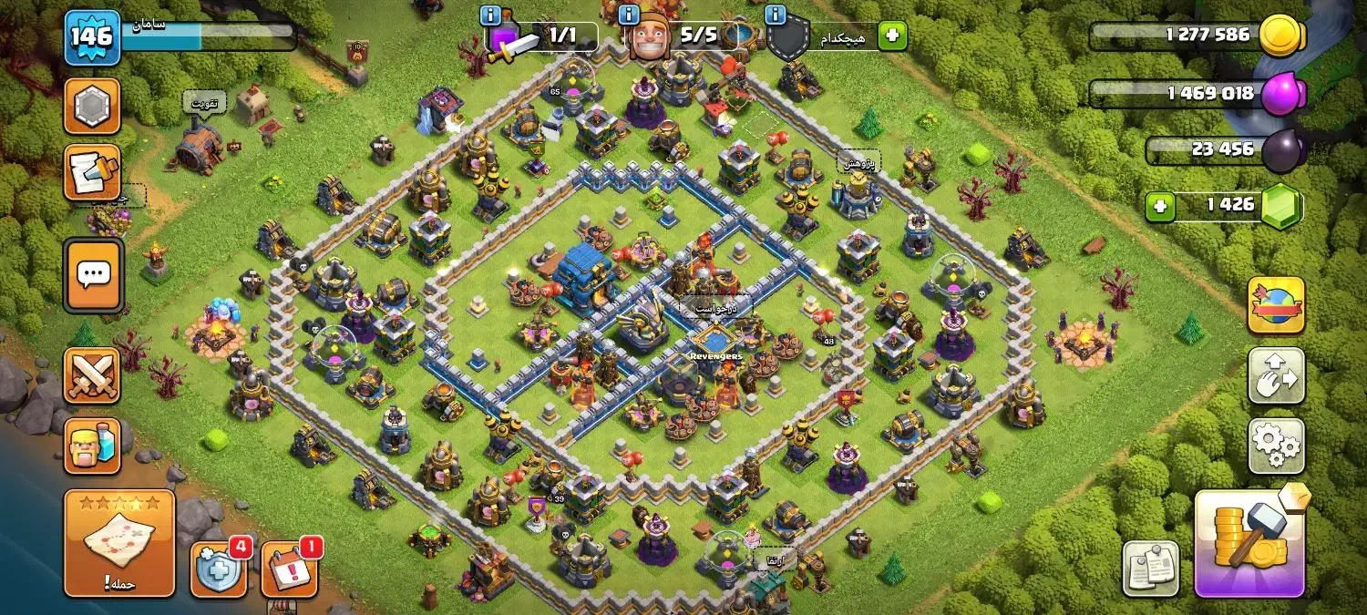 اکانت کلش تان 12|کنسول، بازی ویدئویی و آنلاین|گنبد کاووس, |دیوار