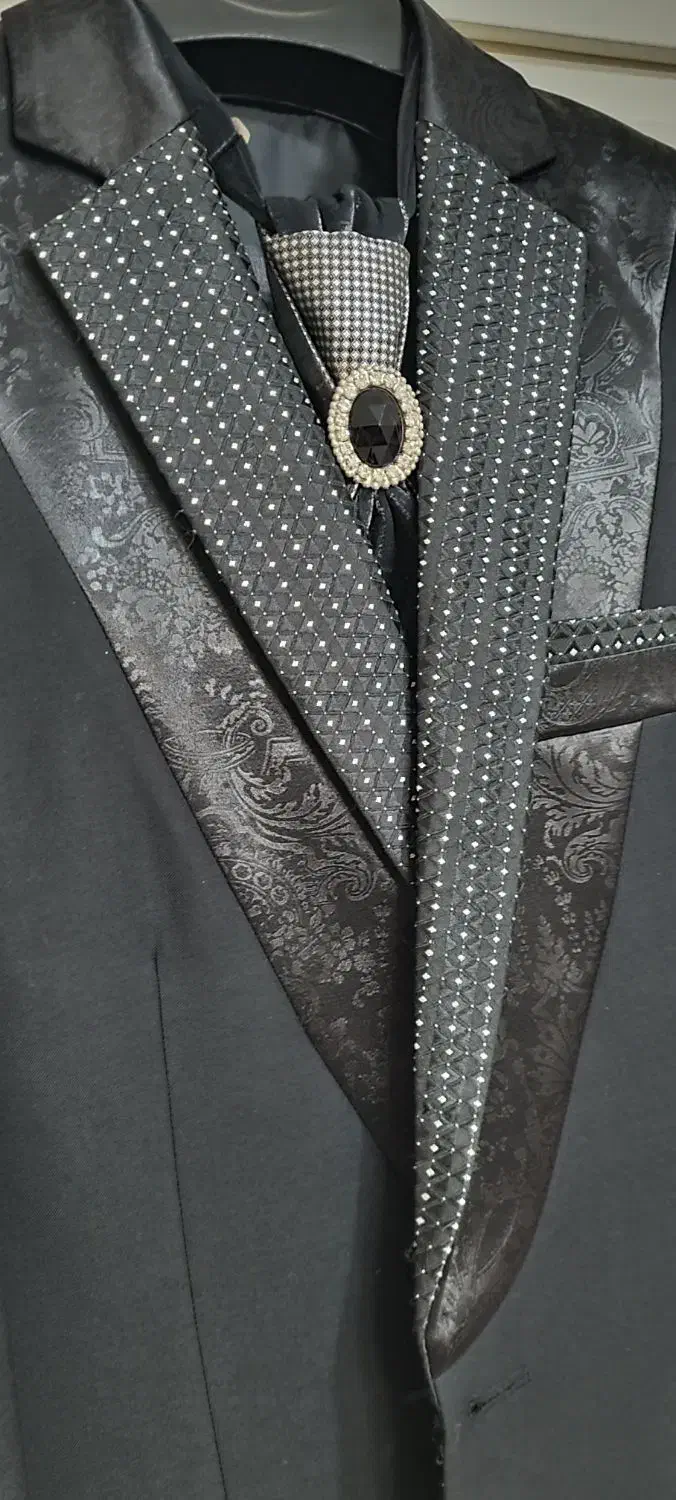 ست کامل کت شلوار جلیزقه و کرابات با استایل روز|لباس|آمل, |دیوار