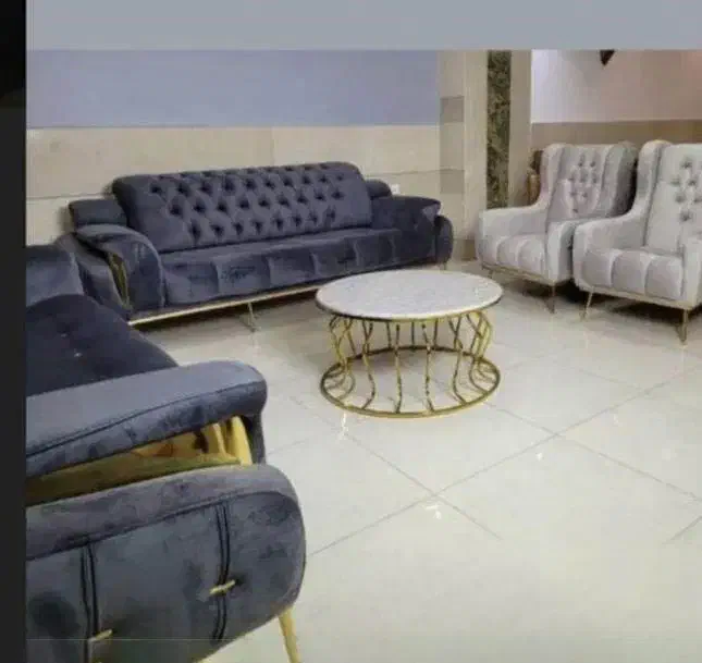 مبل چستر هشت نفره|مبلمان خانگی و میز عسلی|دورود, |دیوار