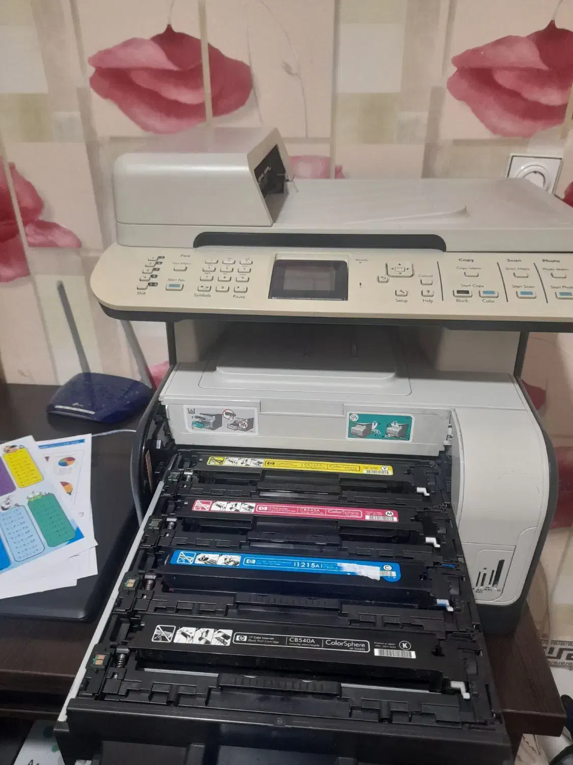 پرینتر رنگی ۴ کاره HP 1312nfi|پرینتر، اسکنر، کپی، فکس|اسلام‌شهر, شهرک انبیا|دیوار
