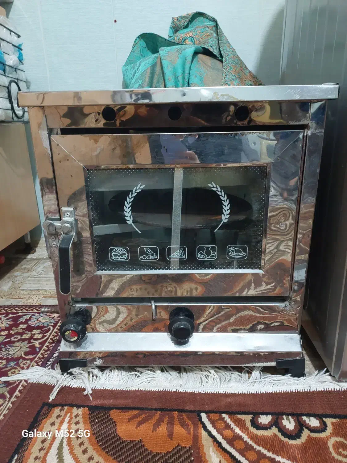 تنور گازی در حد نو|اجاق گاز و لوازم برقی پخت‌وپز|گالیکش, |دیوار