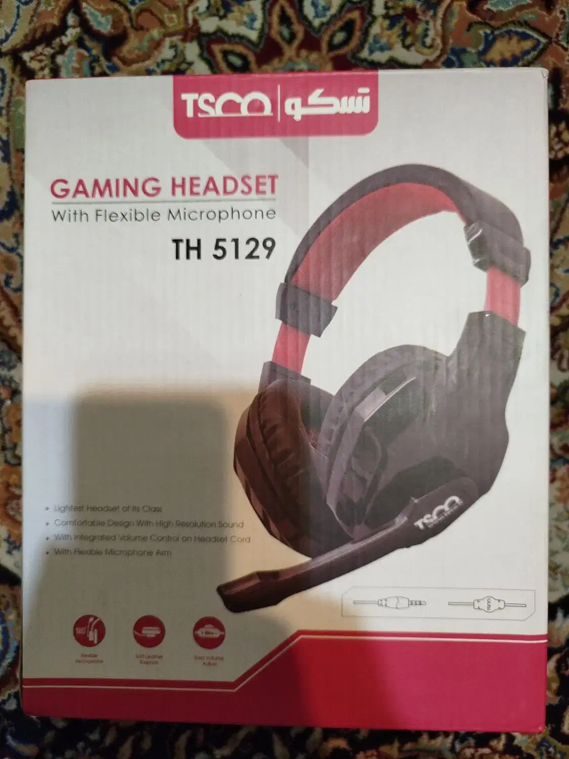 گوشی هدست tesko|کنسول، بازی ویدئویی و آنلاین|تهران, آهنگران (سراسیاب دولاب)|دیوار