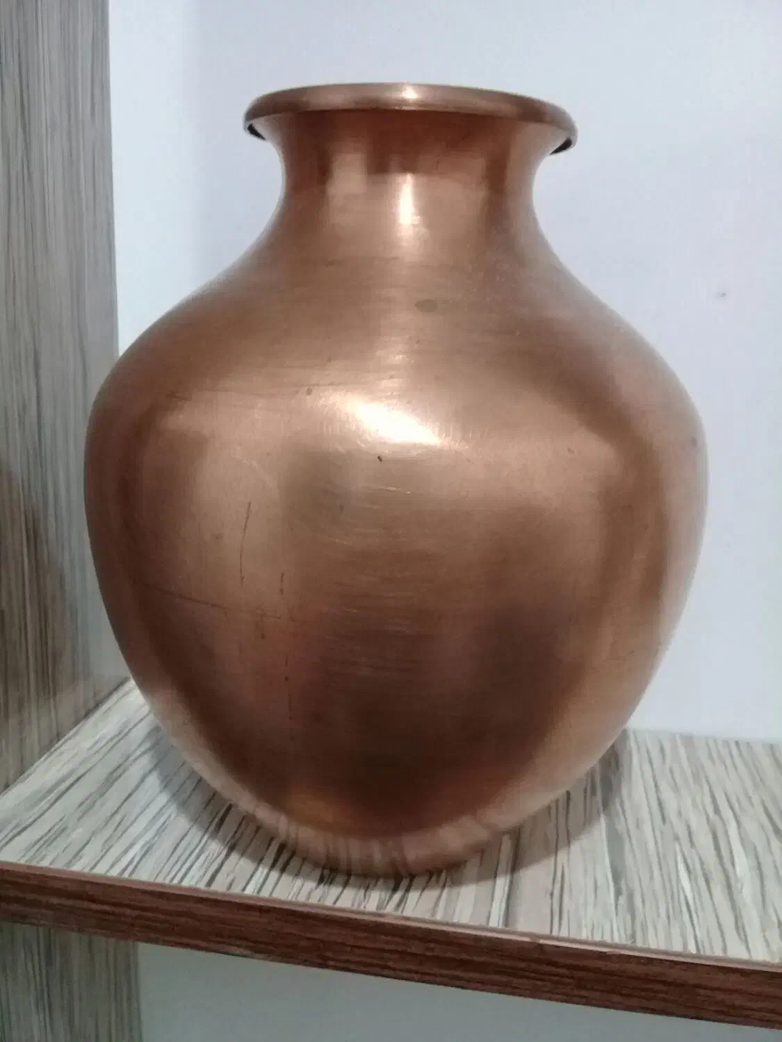 شکلات خوری و گلدان مسی|صنایع دستی و سایر لوازم تزئینی|اردبیل, |دیوار