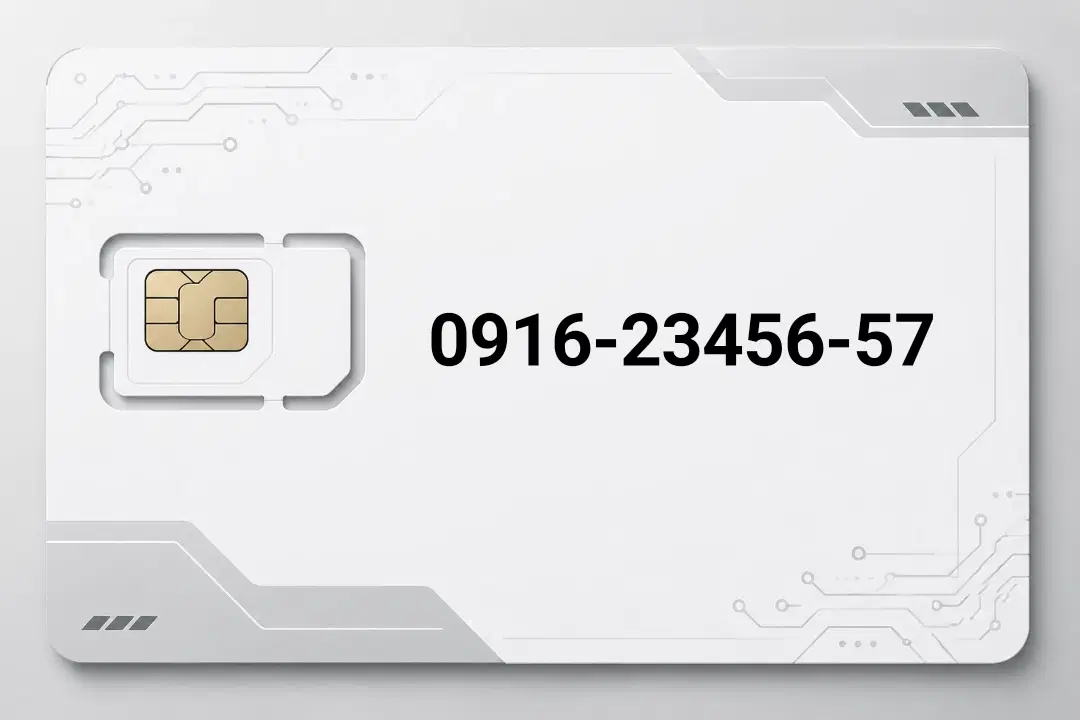 0916-23456-57|سیم‌کارت|اهواز, زندوکیلی|دیوار