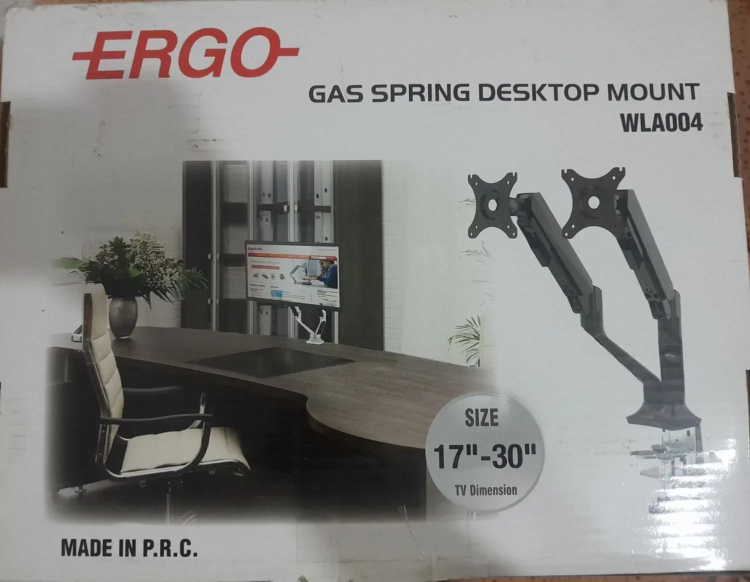 پایه مانیتور دوتایی رومیزی برند ERGO|قطعات و لوازم جانبی رایانه|فردیس, شهرک وحدت|دیوار