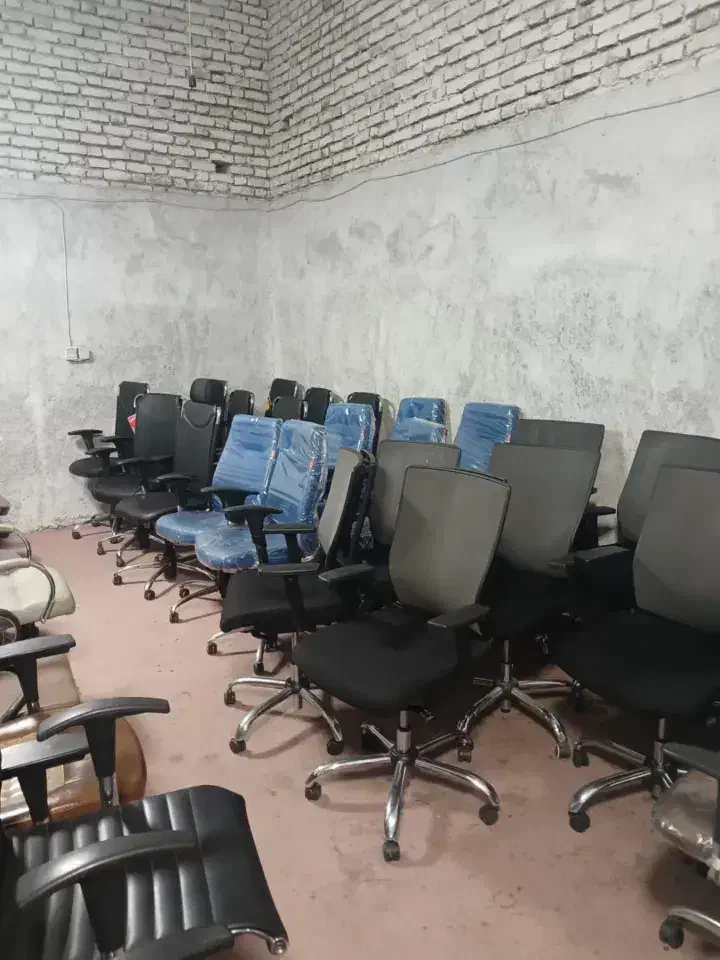 صندلی منشی پایه فلزی|مبلمان اداری|مشهد, تلگرد|دیوار