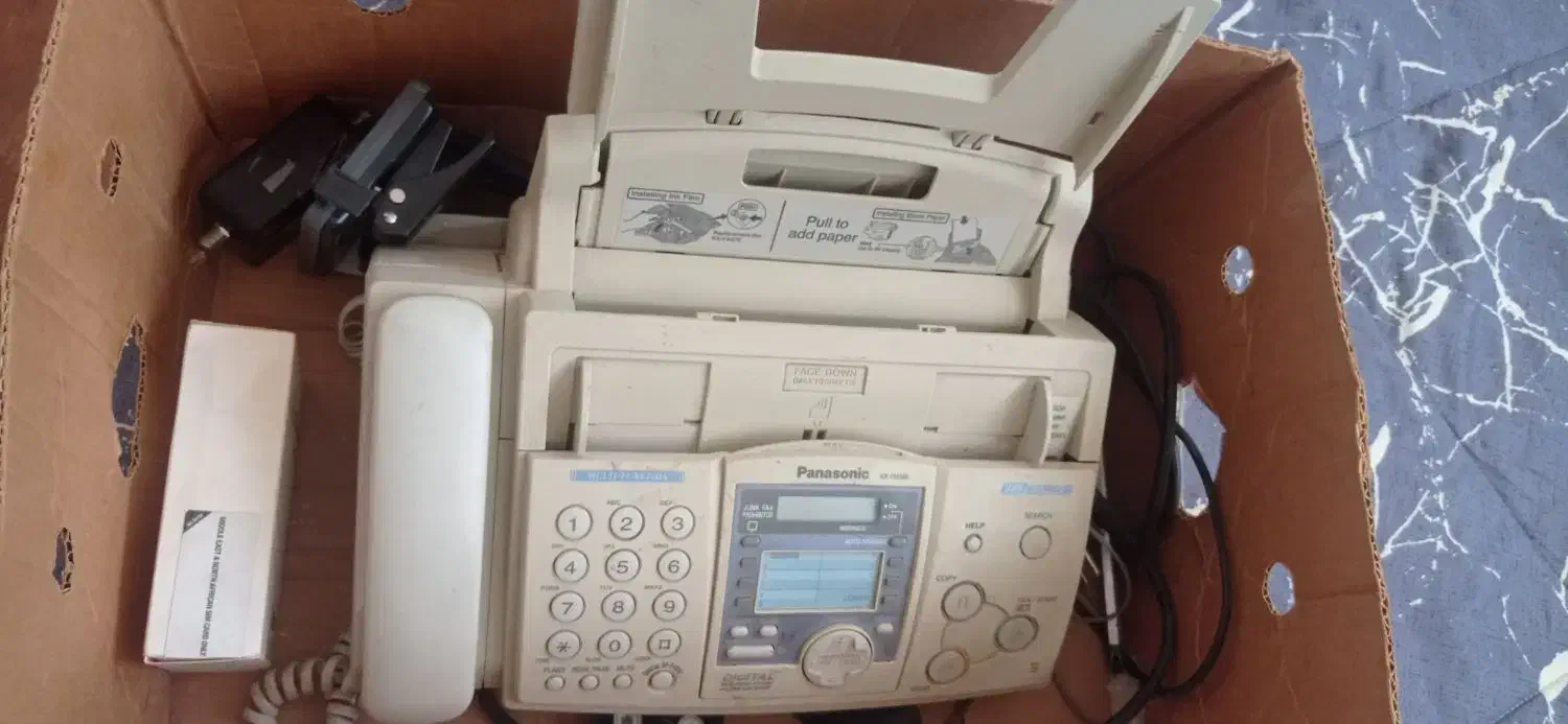 تلفن فکس پاناسونیک|پرینتر، اسکنر، کپی، فکس|بجنورد, |دیوار