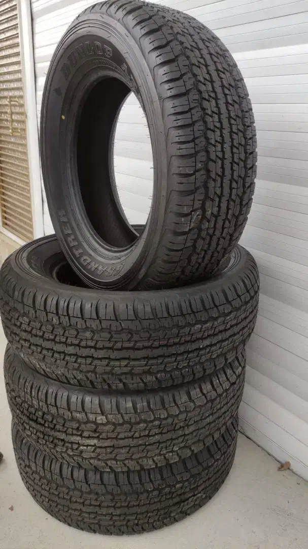 لاستیک دانلوپ ژاپن لندکروز صفر|قطعات یدکی و لوازم جانبی|بانه, |دیوار