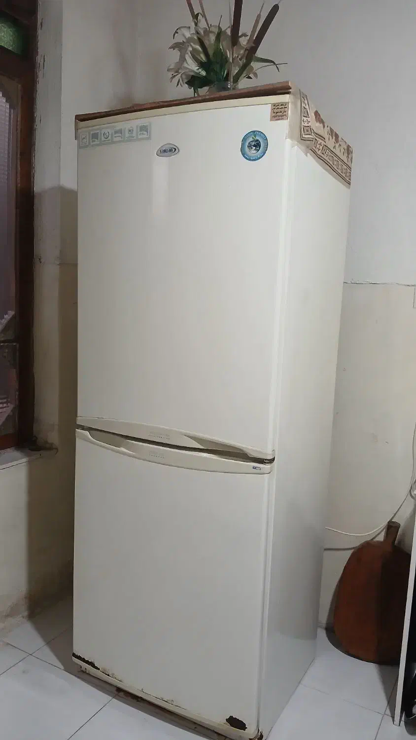 یخچال و فریزر saiwan سالم روشن زیرقیمت فوری|یخچال و فریزر|بهشهر, |دیوار