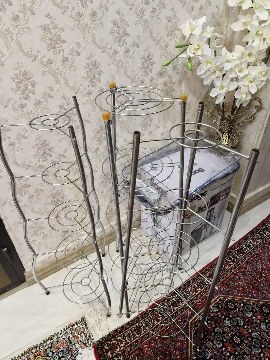 استند قابلمه|آب‌چکان و نظم‌دهنده ظروف|زنجان, |دیوار