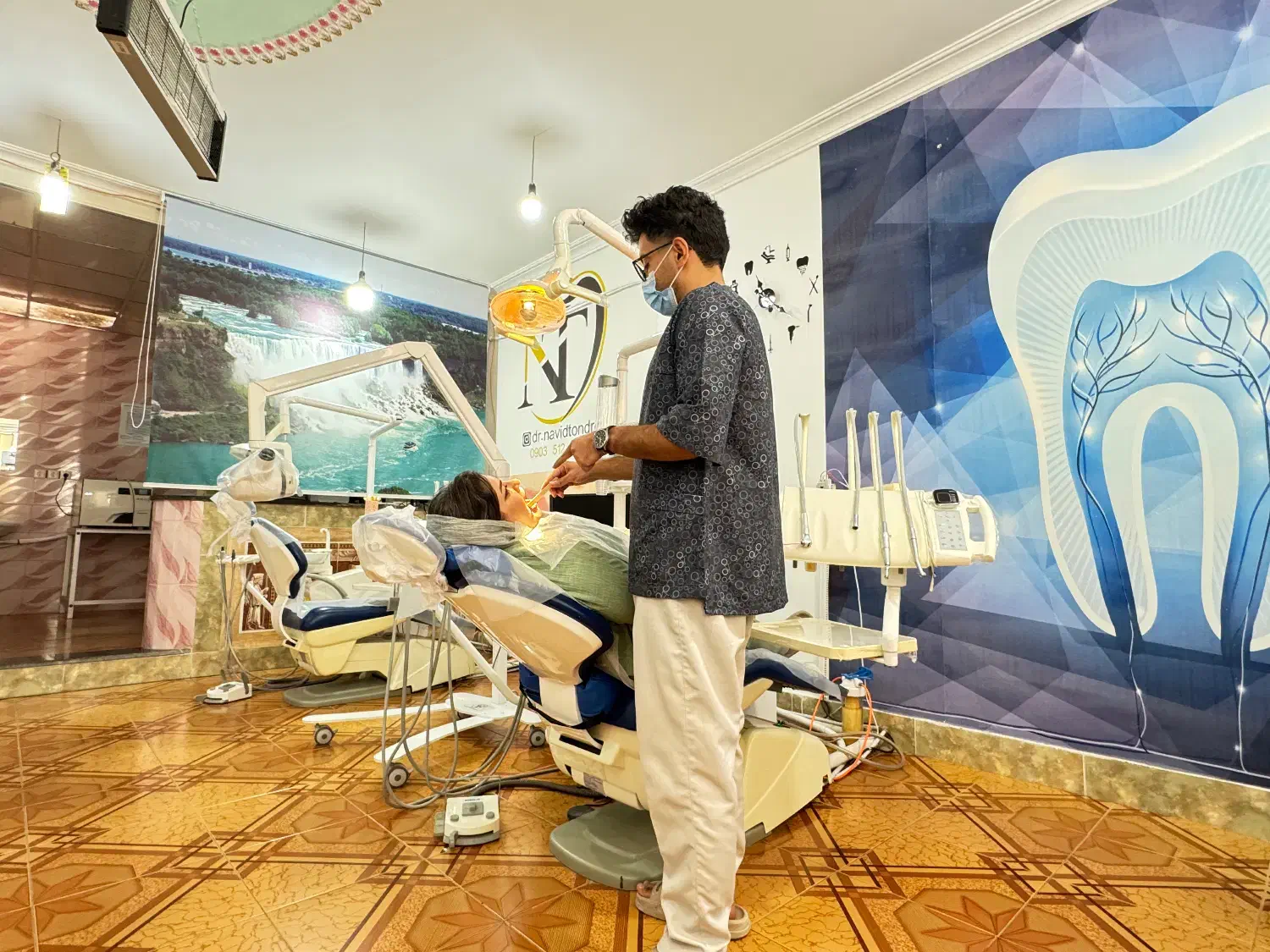 کامپوزیت دندان با دکتر نوید تندرو در جنت شهر|خدمات آرایشگری و زیبایی|جنت, |دیوار