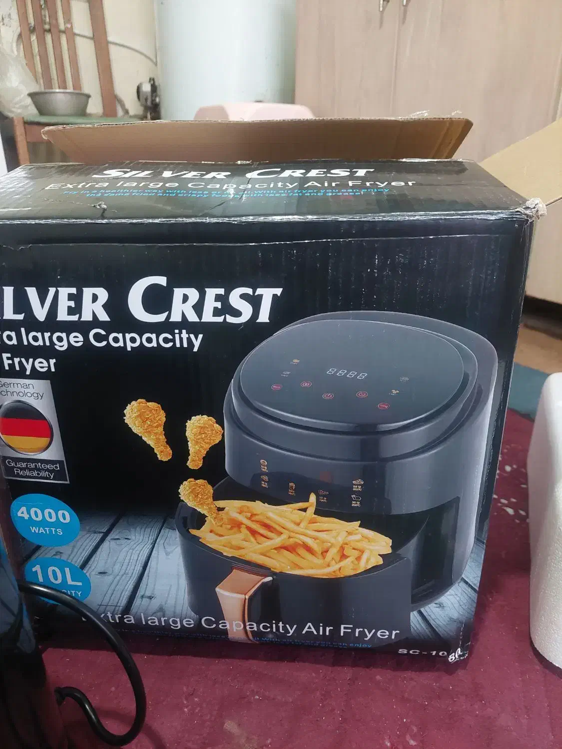 سرخکن سیلور کرست یکم شکستگی دارد|اجاق گاز و لوازم برقی پخت‌وپز|مشهد, امام خمینی|دیوار