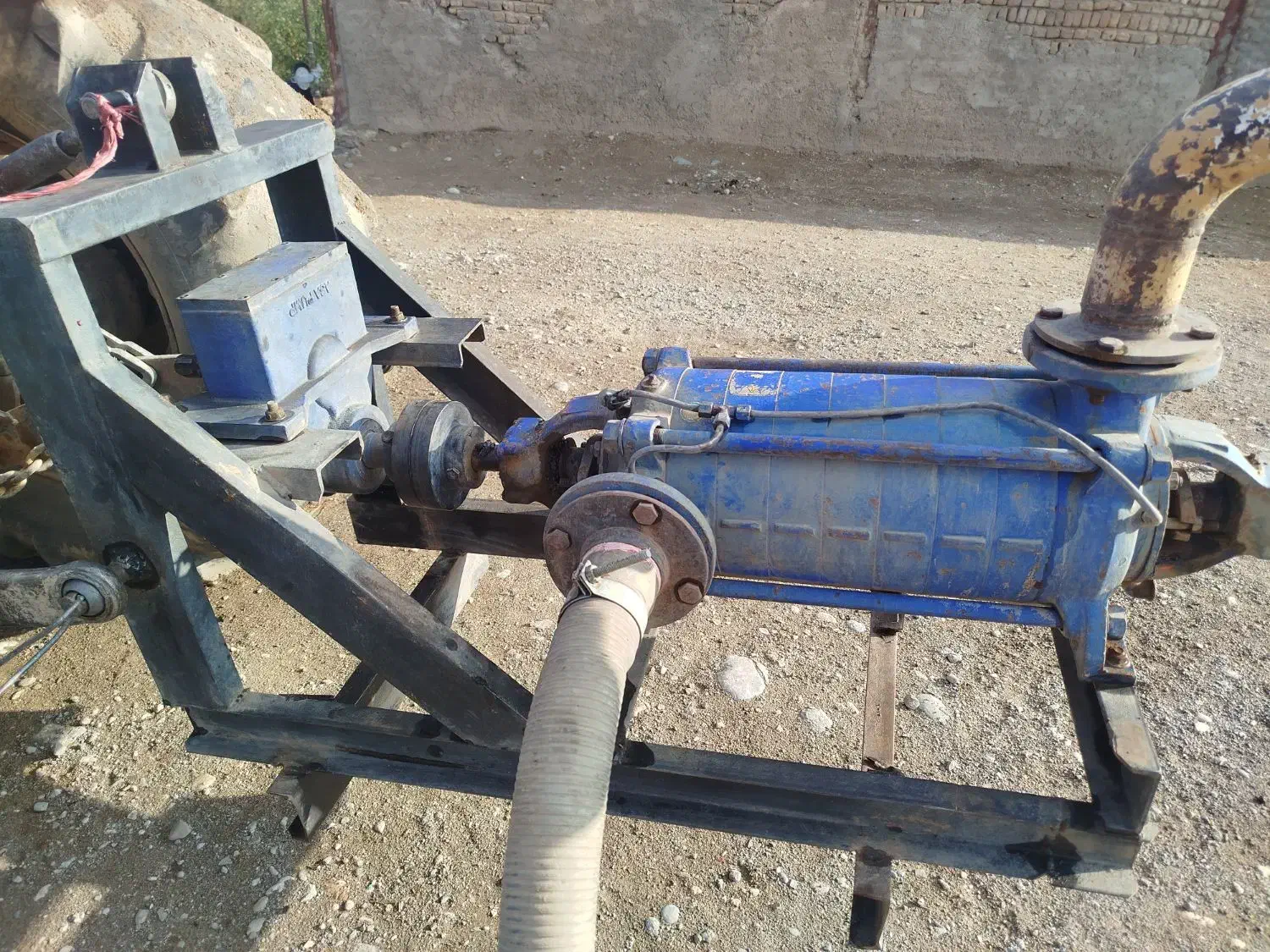 پمپ آب پشت تراکتوری 65/8|ماشین‌آلات صنعتی|فیروزآباد (لرستان), |دیوار