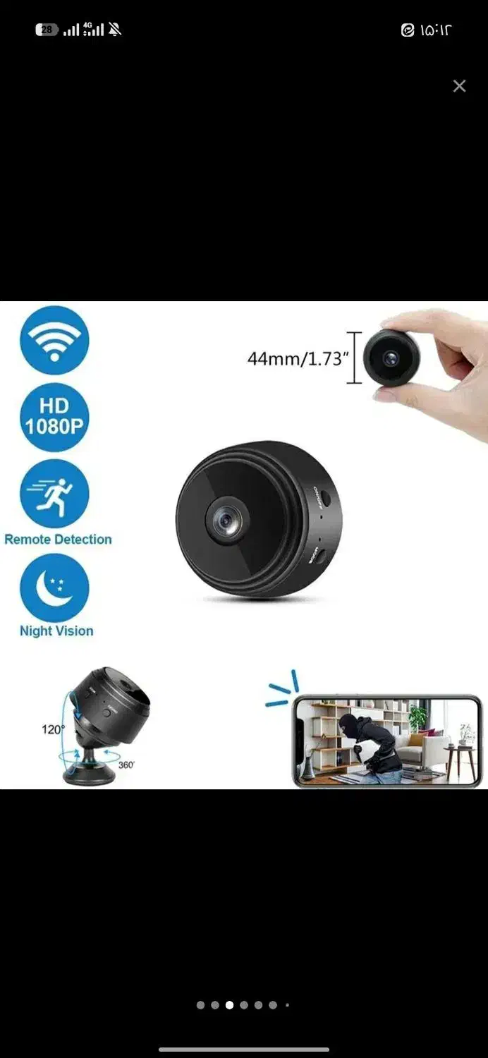 مینی دوربین|دوربین مداربسته|اندیشه, اندیشه فاز ۱|دیوار