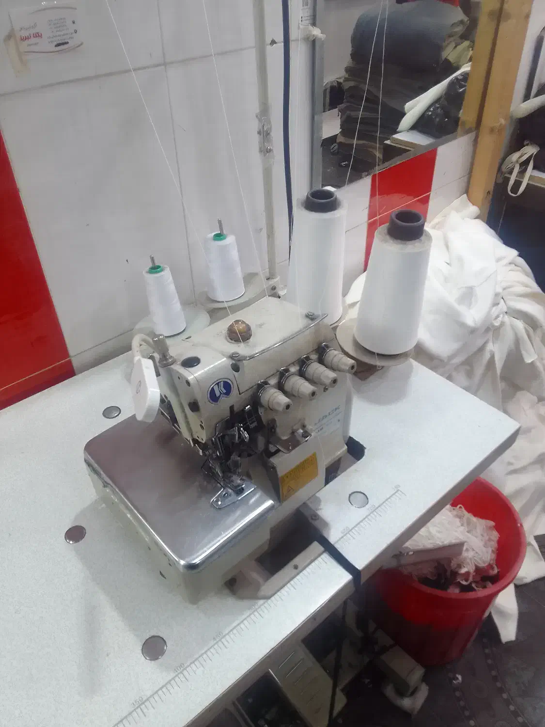 زیگزال ومیاندوز صنعتی در حد نو|چرخ خیاطی و ریسندگی|رشت, بازار|دیوار