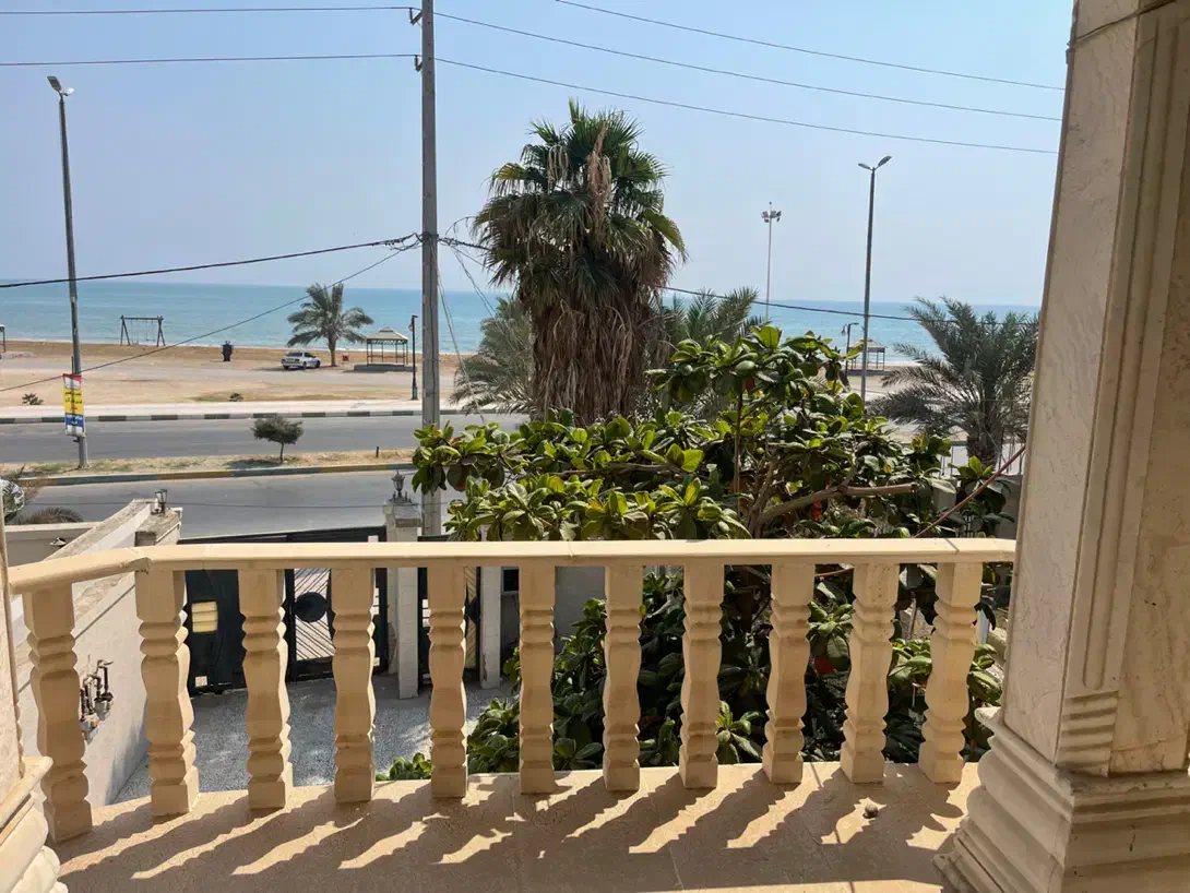 خونه مبله ساحلی ویو دریا|اجارهٔ کوتاه‌مدت آپارتمان و سوئیت|بندر دیر, |دیوار