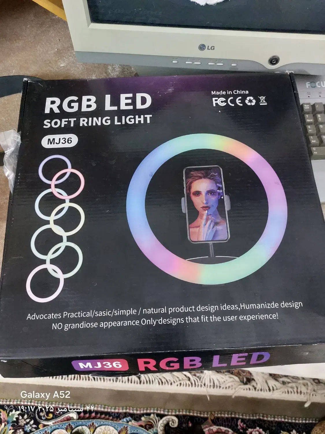 رینگ لایت نو نو|دوربین عکاسی و فیلم‌برداری|اردکان, |دیوار