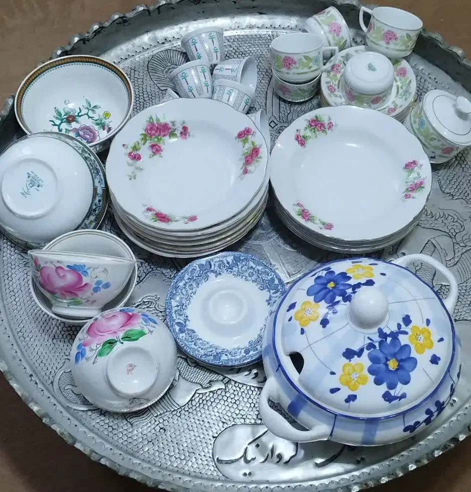 ظروف قدیمی آنتیک|کلکسیون اشیاء عتیقه|اهواز, چنیبه علیا|دیوار