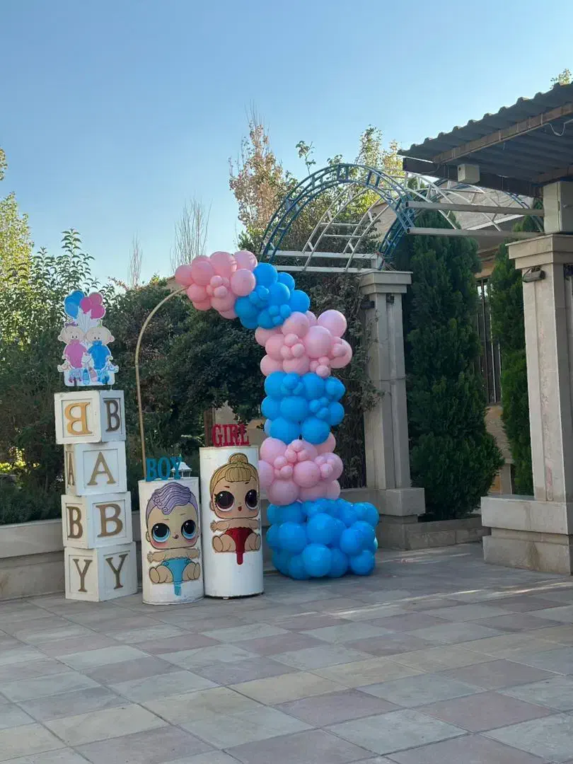 گل آرایی و بادکنک آرایی|خدمات پذیرایی، مراسم|نسیمشهر, |دیوار