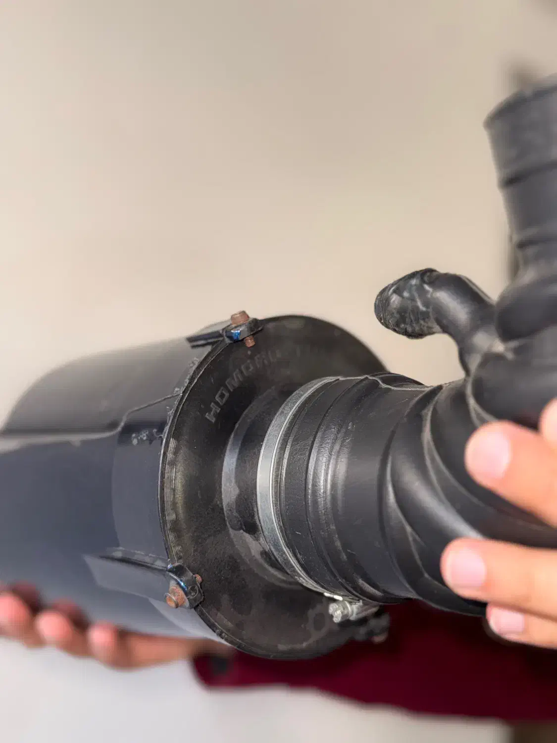 مکش و رم ایر دو تیکه، فیلتر دار مناسب 206|قطعات یدکی و لوازم جانبی|بابل, |دیوار