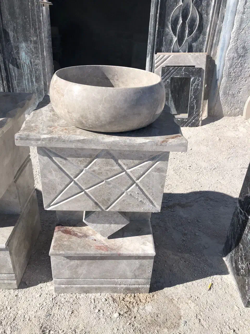 روشویی سنگی پرشین|لوازم سرویس بهداشتی|صفادشت, |دیوار